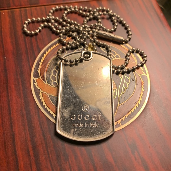 Gucci Dog Tag Necklace - Picture 11 of 11